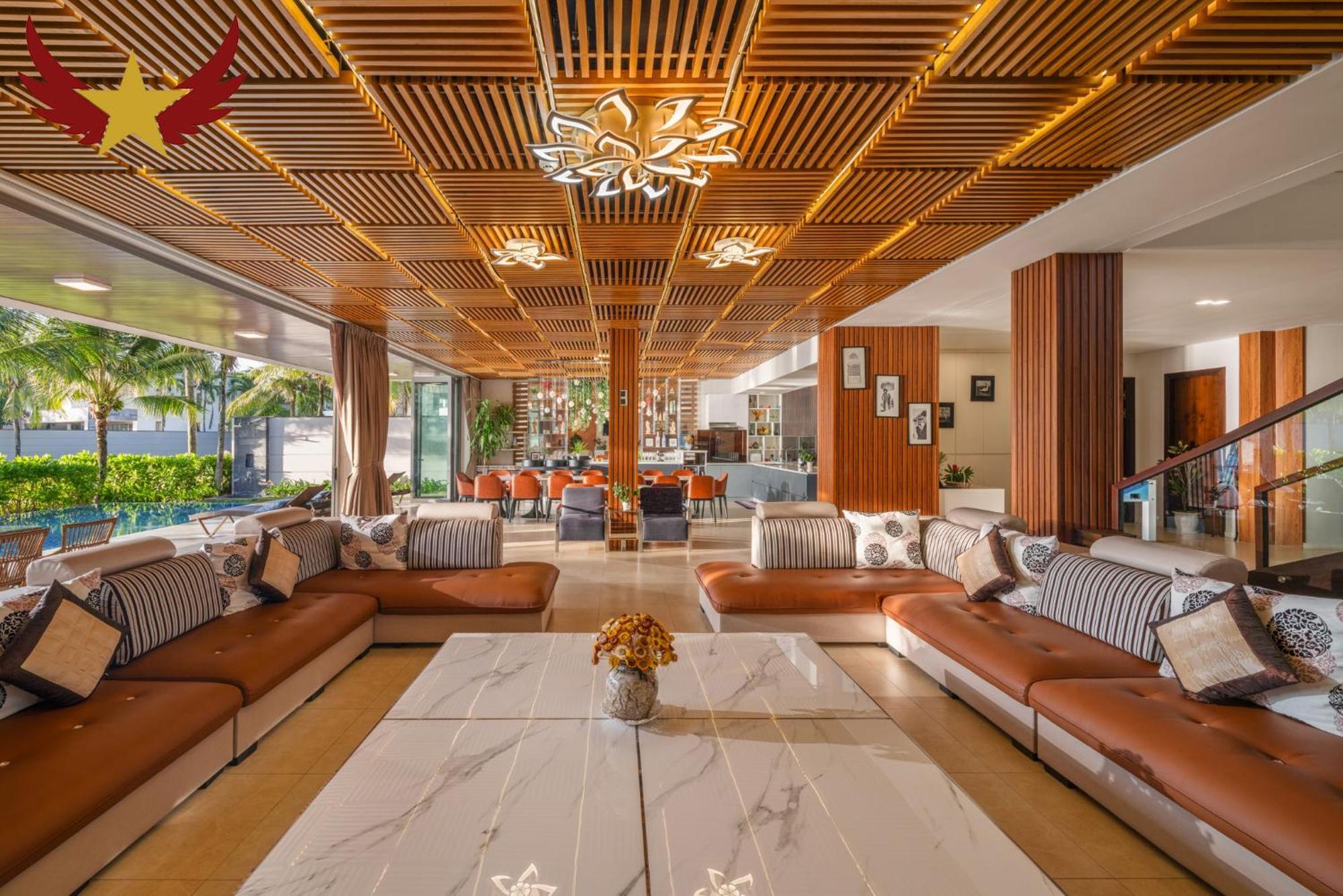 The Five Villas 8 Bedrooms Beachfront - K3 Da Nang Zewnętrze zdjęcie