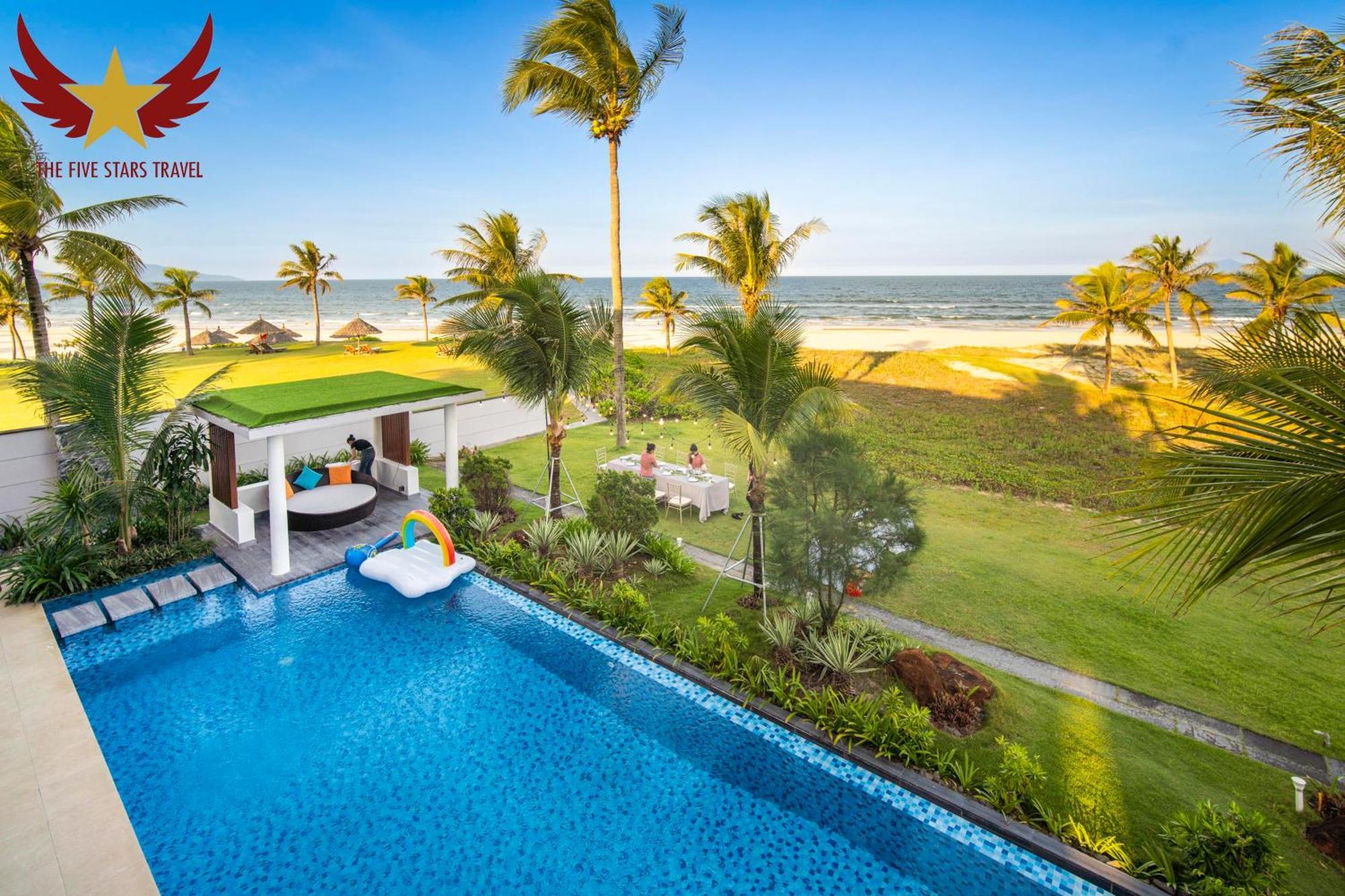 The Five Villas 8 Bedrooms Beachfront - K3 Da Nang Zewnętrze zdjęcie