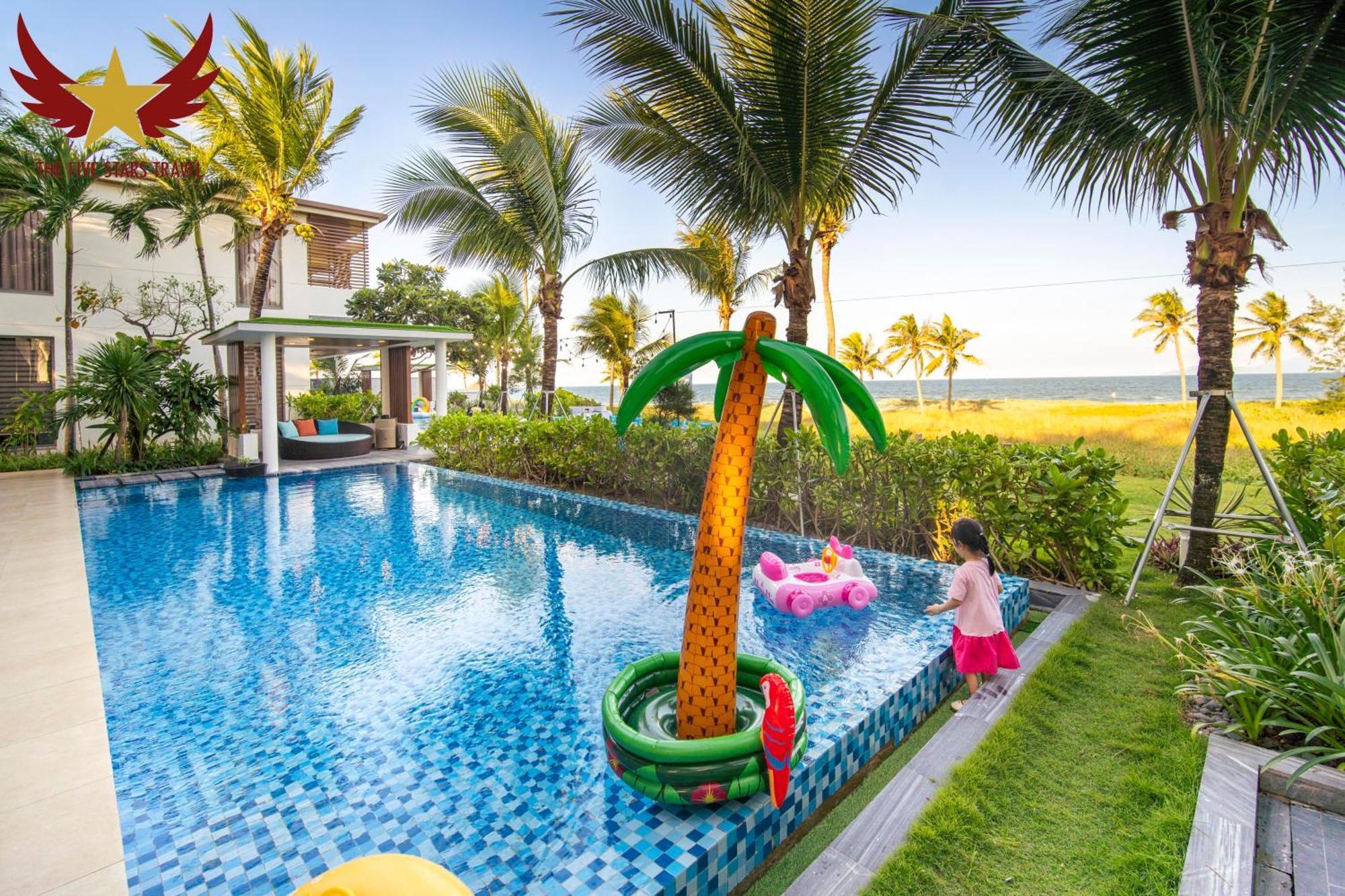 The Five Villas 8 Bedrooms Beachfront - K3 Da Nang Zewnętrze zdjęcie