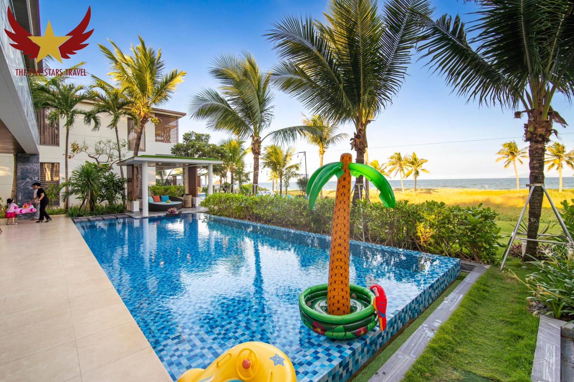 The Five Villas 8 Bedrooms Beachfront - K3 Da Nang Zewnętrze zdjęcie