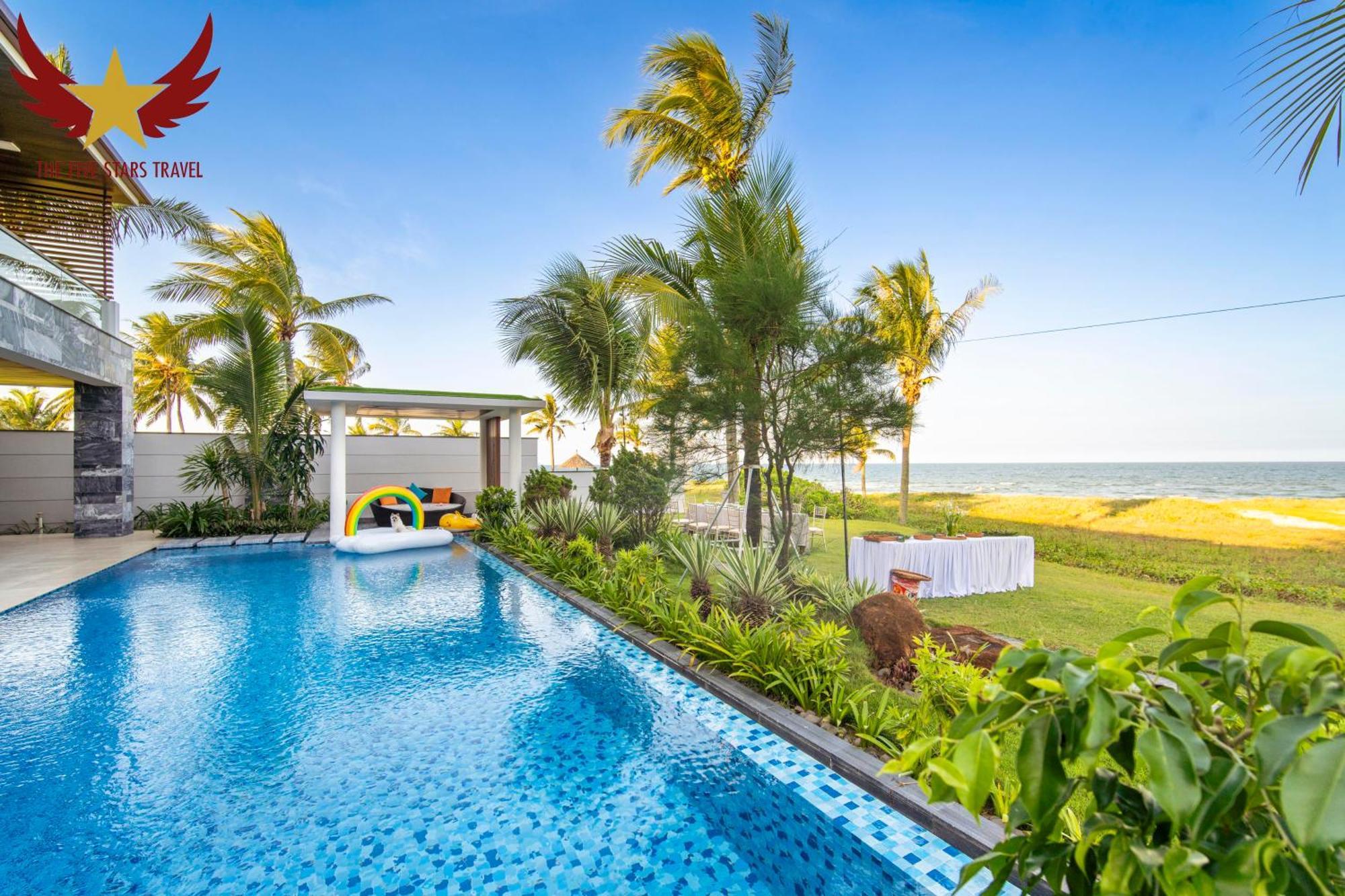 The Five Villas 8 Bedrooms Beachfront - K3 Da Nang Zewnętrze zdjęcie