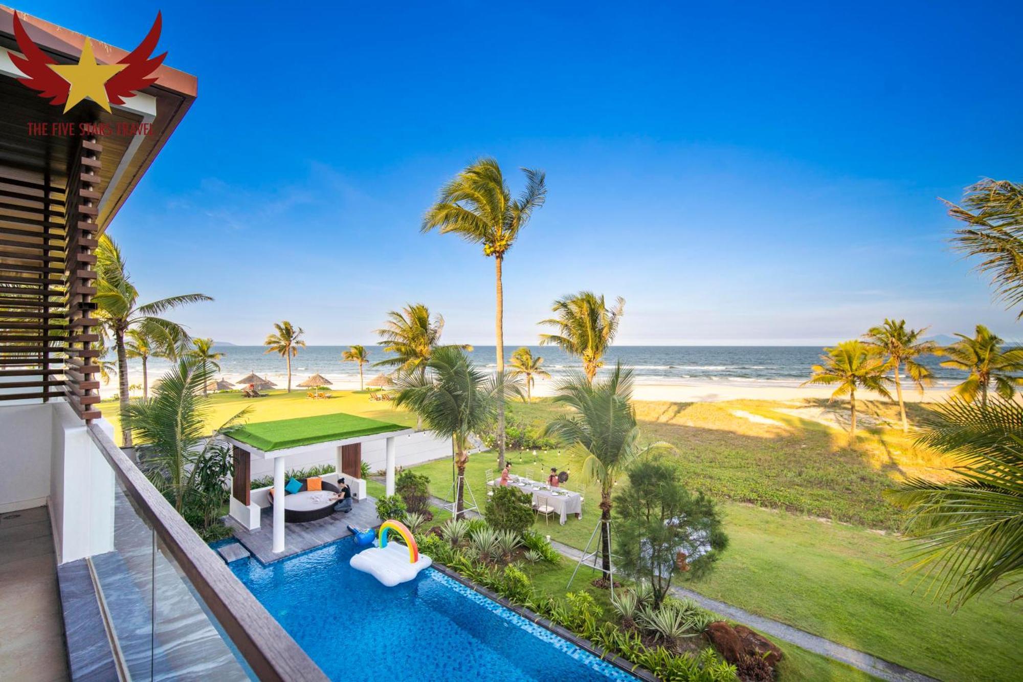 The Five Villas 8 Bedrooms Beachfront - K3 Da Nang Zewnętrze zdjęcie