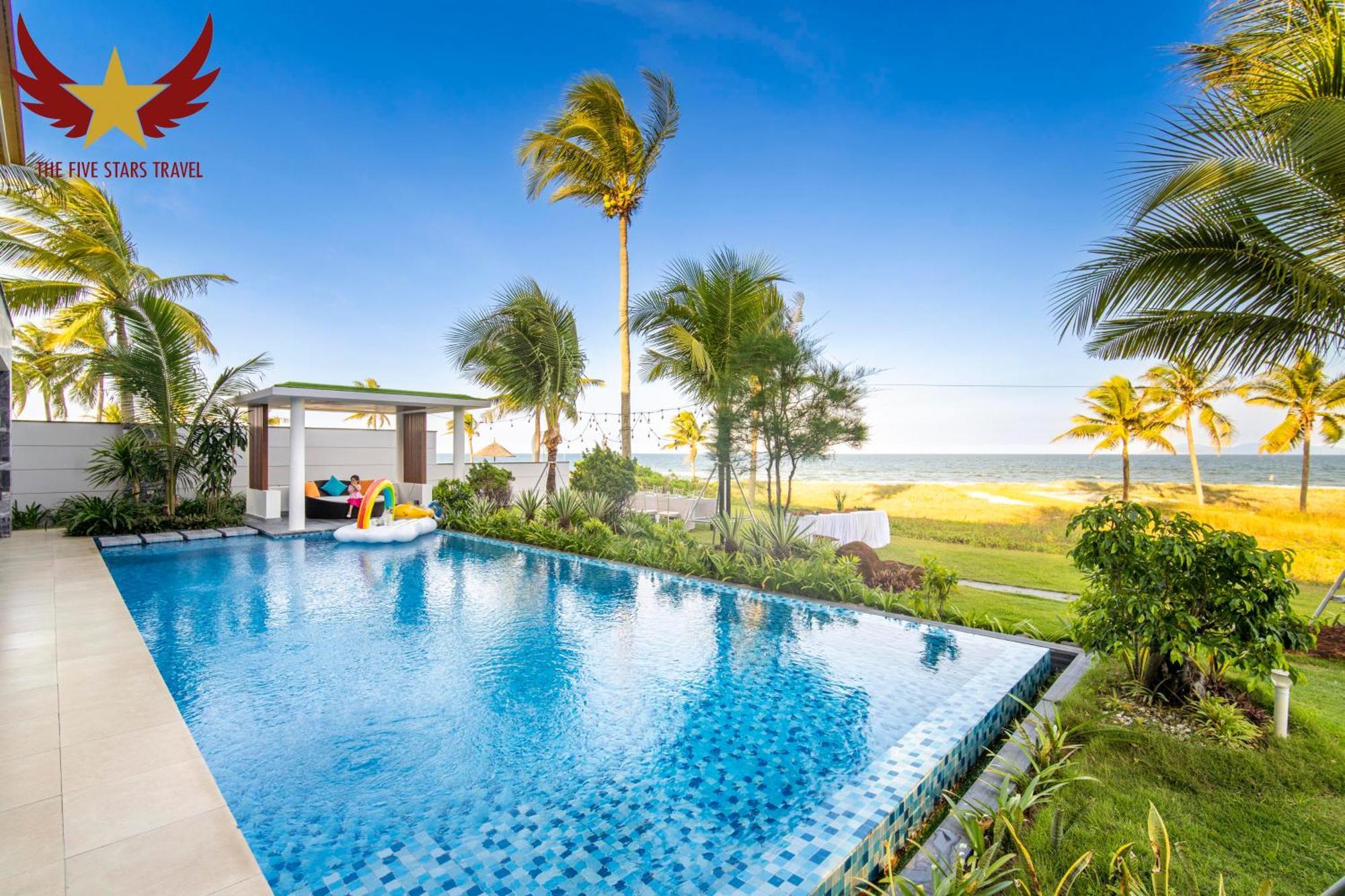 The Five Villas 8 Bedrooms Beachfront - K3 Da Nang Zewnętrze zdjęcie